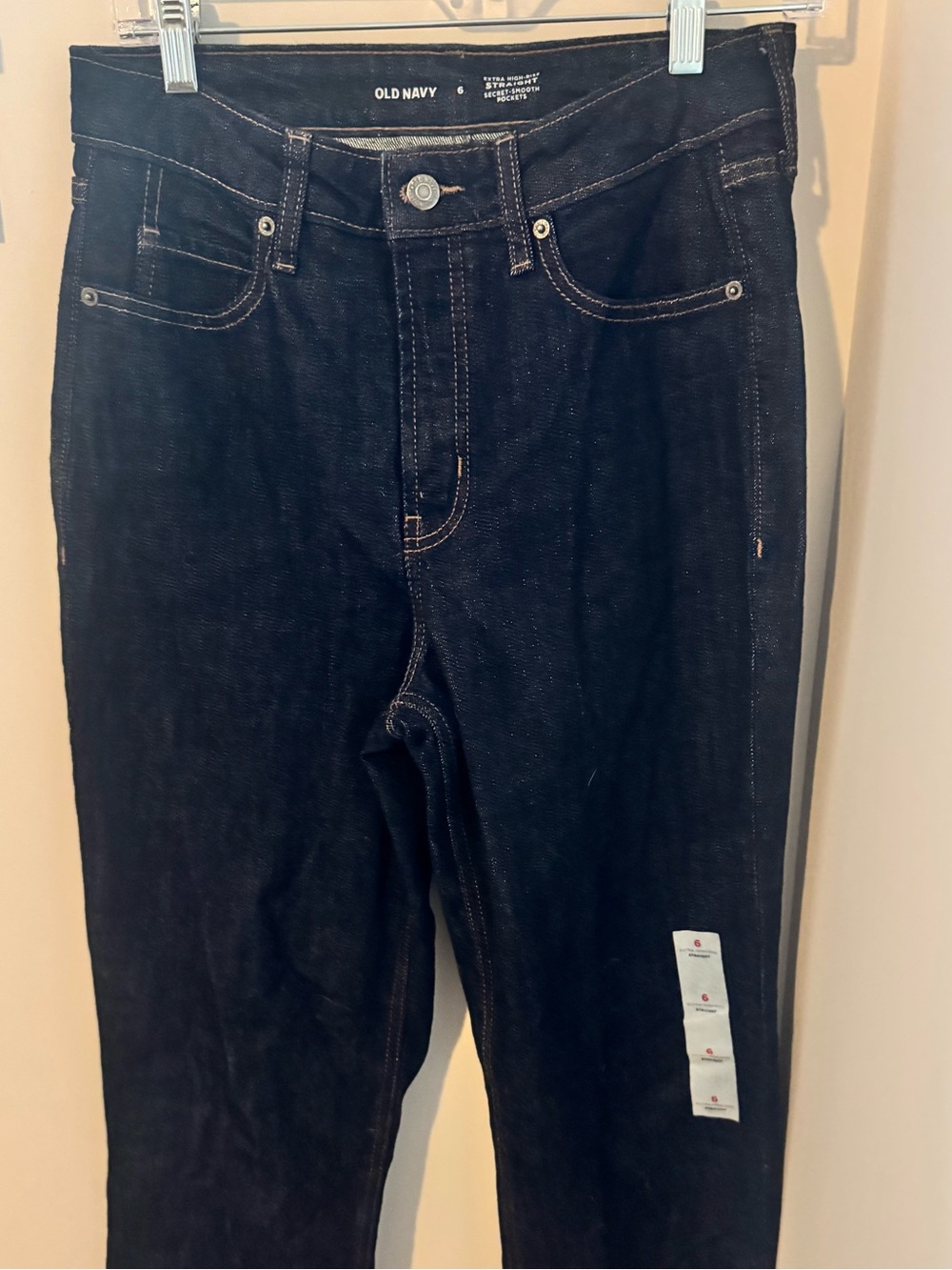 Old Navy Black High-Rise Slim Jeans